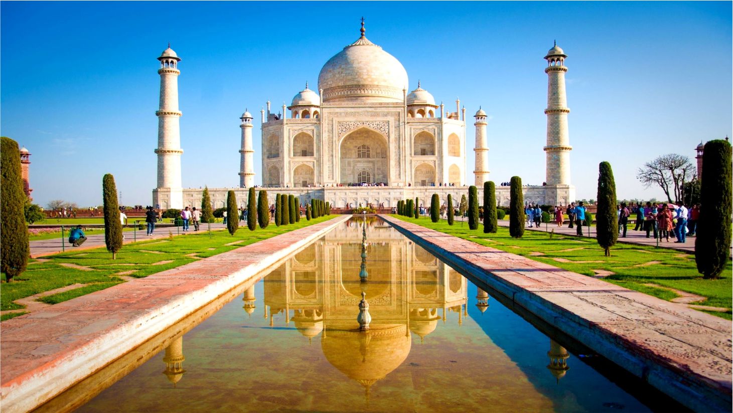 MEHTAB BAGH , AGRA FORT AND TAJ MAHAL INDIA TOUR